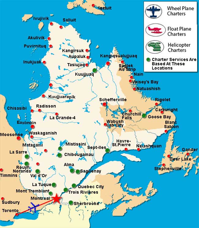 Toronto Charter Flights